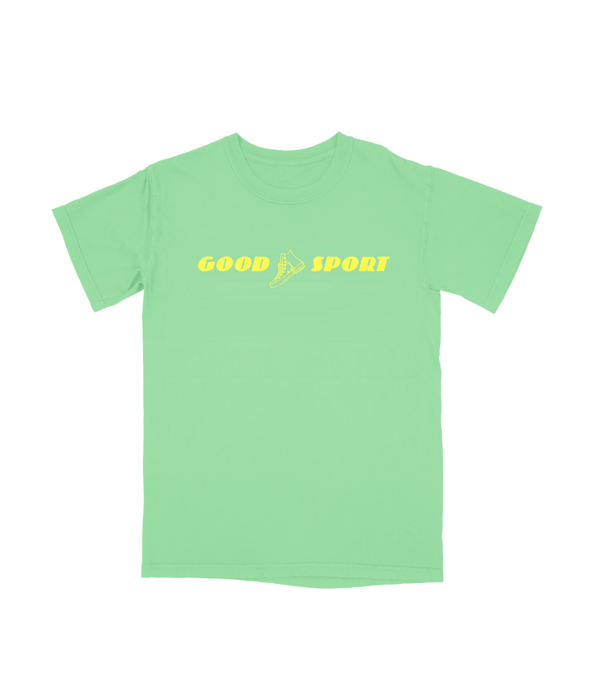 Good Sport Tee - Grass/Lemon